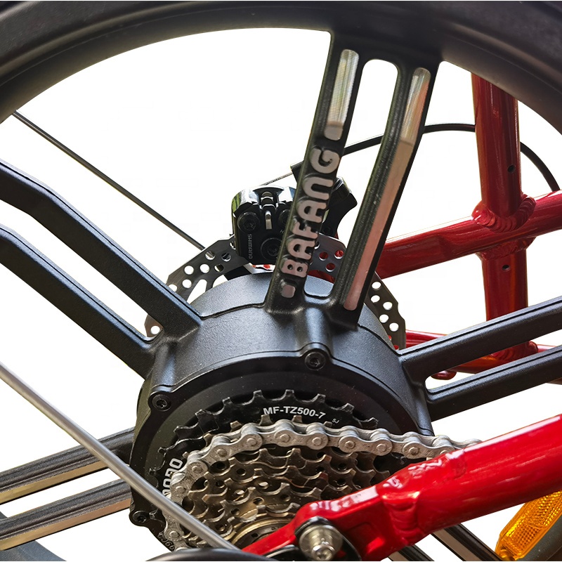 48Vダブルリチウムバッテリーを備えたテイクアウト電動自転 