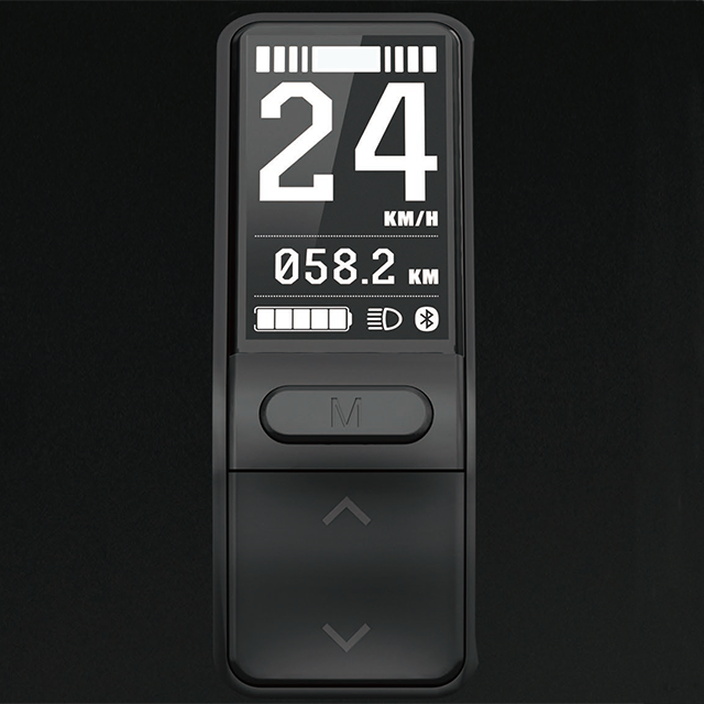電動自転車のカラーディスプレイDigitech 24V 36V 48Vカラフルなマトリックススクリーン防水接続のためのBluetooth OLEDディスプレイSW102