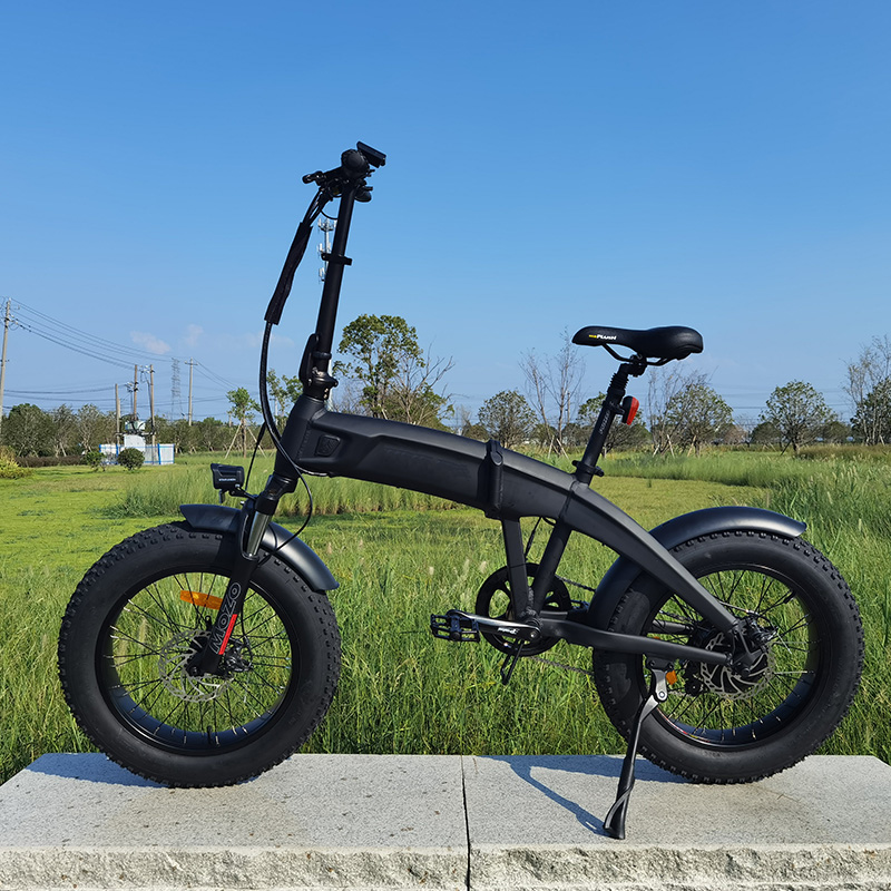 ベストセル48V 500W隠されたバッテリー折りたたみeBike 20*4インチファットタイヤシティエレクトリックバイクDISSブレーキ電動自転車とCE承認