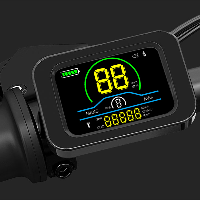 EBIKE用の36V 48V Bluetooth LCDディスプレイ
