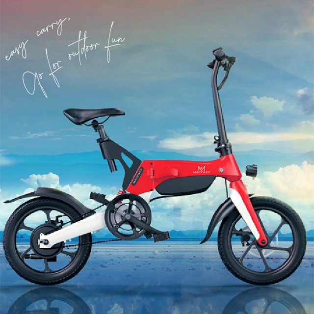 電気自転車250W後輪モーター16インチ耐久性60マイル折りたたみ可能なモペットebike