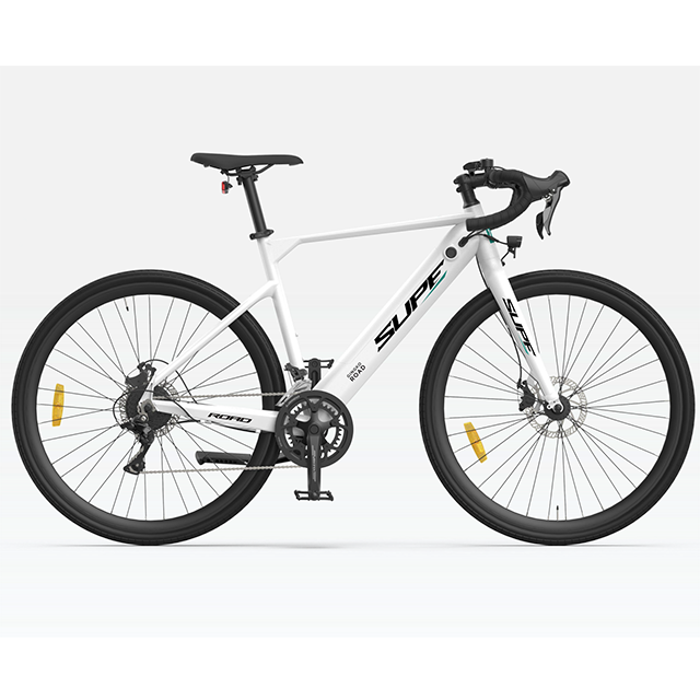 レトロ700CシティロードサイクルE自転車電気自転車36V 250Wエビケ