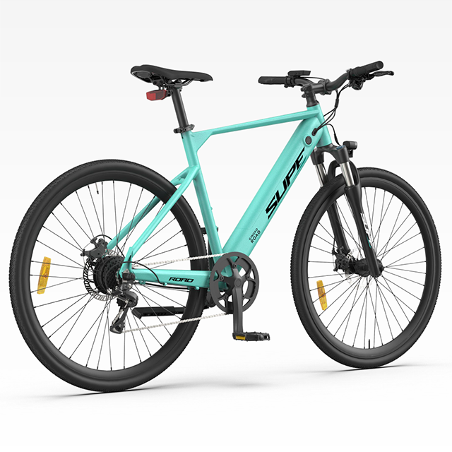 新しい隠しバッテリーeロードバイク電気自転車700c ebike250wリアハブモーター