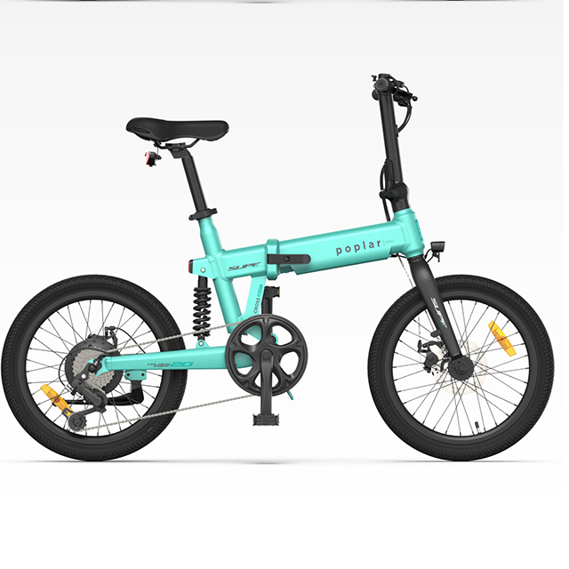 ウルトラロングマイレージポータブル折りたたみ電気自転車リチウムバッテリー36V 10AH 250Wリアハブモーター 