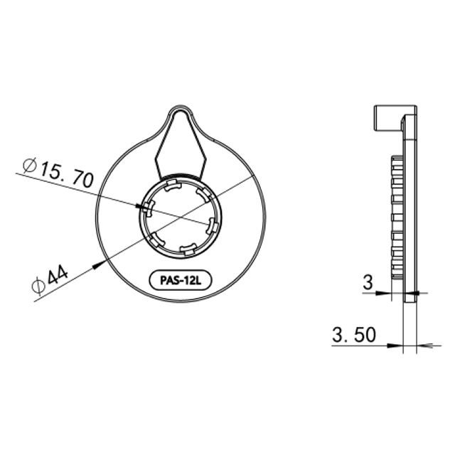 PEDAL ASSISTセンサーEBIKE用のPAS統合センサー