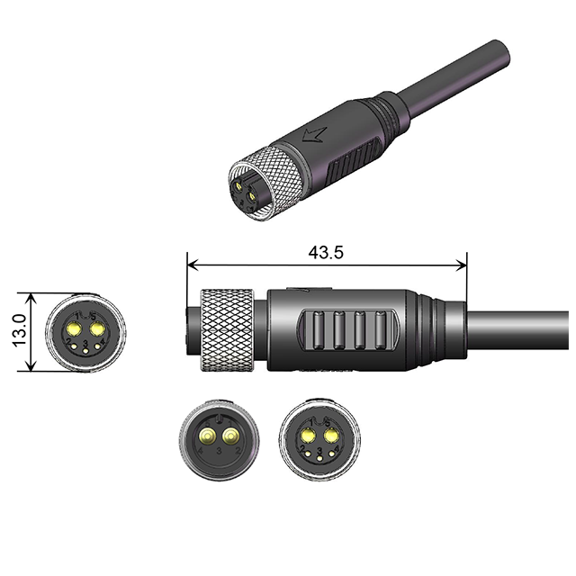 48V AC/DC 20A充電器および放電器バッテリーコネクタ 