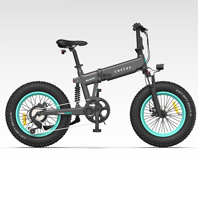 電気折りたたみ自転車48V10AH 250Wリアハブモーターファットタイヤエビケ