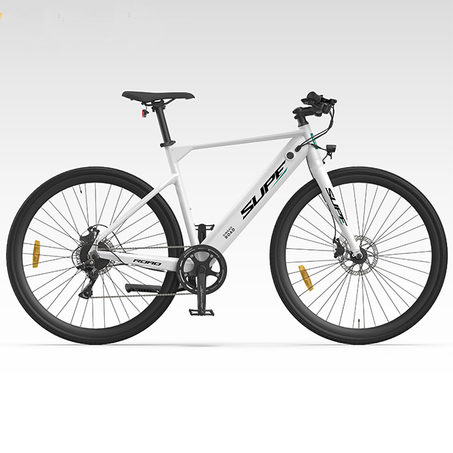 新しい隠しバッテリーeロードバイク電気自転車700c ebike250wリアハブモーター