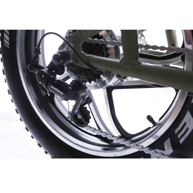 1000Wミッドダイブエビケットファットタイヤオフロードエレクトリック自転車48V 26インチEバイク