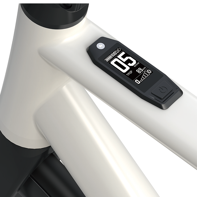 1.3 'ebikeのためのBluetooth機能を保持するためのoledディスプレイの穴あきハンドルバー