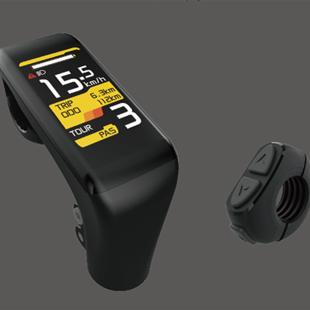 ハンドルバーグリップとのマッチングは、ボタンのワイヤレス接続とebikeビルトインLCDおよび2.5Dスクリーンのディスプレイをお楽しみください 