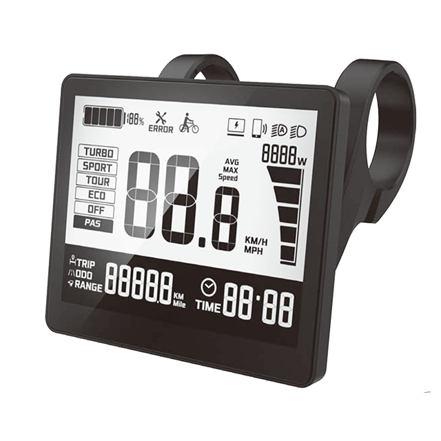 FSTN、セグメント、3.5 '36V 48V 52V Bluetooth、RTC、Auto Light be optionaディスプレイ