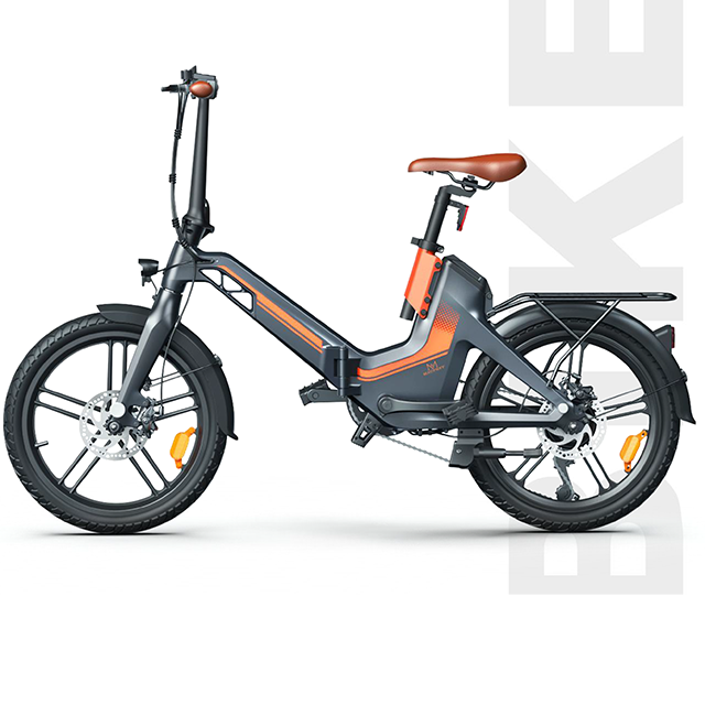 トランクフォールドエビケル36V 250Wリアハブブラシレスホイールモーター電動自転車ライターマグネシウム合金フレームに入れてキャリー