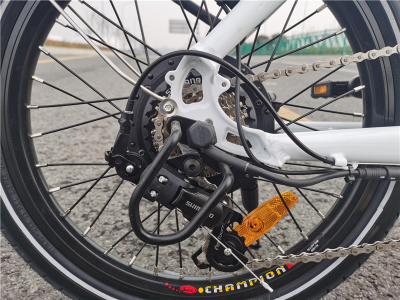 費用対効果の高いebike 20インチ500Wハブモーターミニ電動折りたたみ折りたたみ自転車自転車48V隠しバッテリー