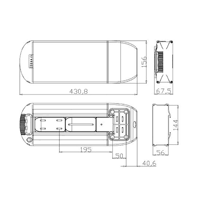 ホットセール18650 48V 36Vリチウムイオンバッテリー10AH 13AH 16AH電動自転車バッテリーケース
