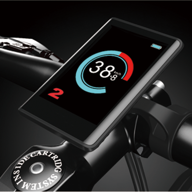 ebike用のシンプルでクリアディスプレイ3.5インチTFT