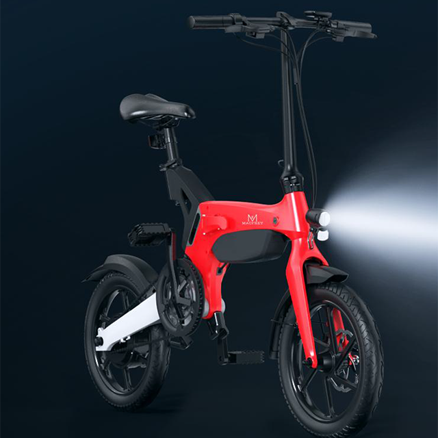 電気自転車250W後輪モーター16インチ耐久性60マイル折りたたみ可能なモペットebike