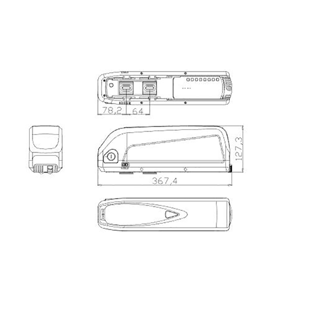 高品質とベストプライスebikeバッテリーケースHailong G80 18650 PCS 10S8p Eco Friendly Li Ion Ebike Liionとメーカー