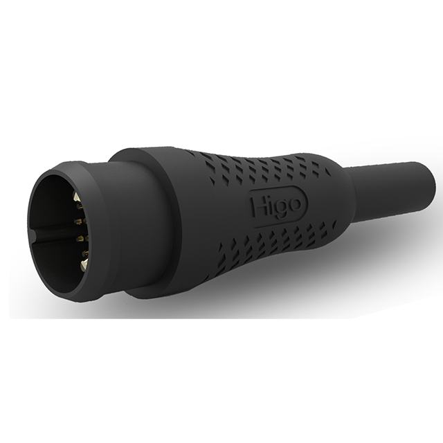 higo ebikeモーターオスからメスの屋外IP67 11pin防水電気自転車コネクタ