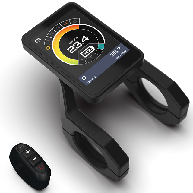EBIKE LCDディスプレイ24V 36V 48V USBアプリBluetooth防水コネクタ電気自転車アクセサリーE-Bike Color Screen LEDディスプレイ