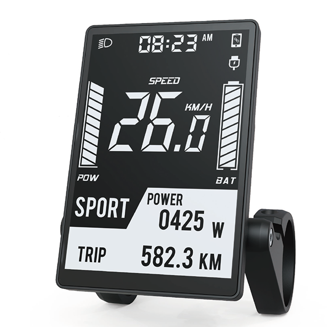 6km/h USB BluetoothPASレベル24V 36V 48V 3.4インチディスプレイ