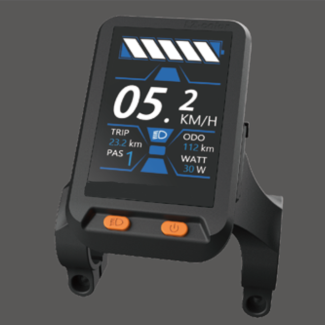 Tft Color LCD 2.4 'EBIKEキット用のUSBディスプレイ付きのビルドイン光センサー 
